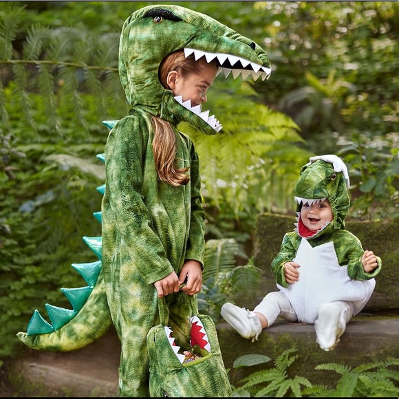 Pottery Barn 3T Light Up T-Rex Halloween Costume - Picture 2 of 6